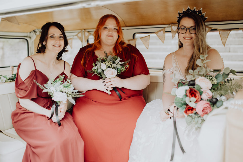 Long Red Bridesmaid Dresses Cheddon Fitzpaine Wedding Whoisbenjamin 15