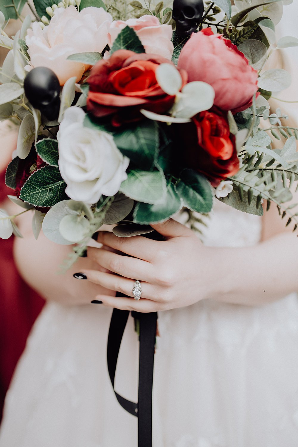 Bouquet Flowers Bride Bridal Rose Greenery Bride Manicure Cheddon Fitzpaine Wedding Whoisbenjamin