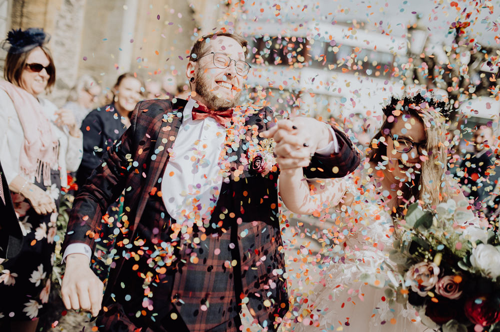 Confetti Cheddon Fitzpaine Wedding Whoisbenjamin