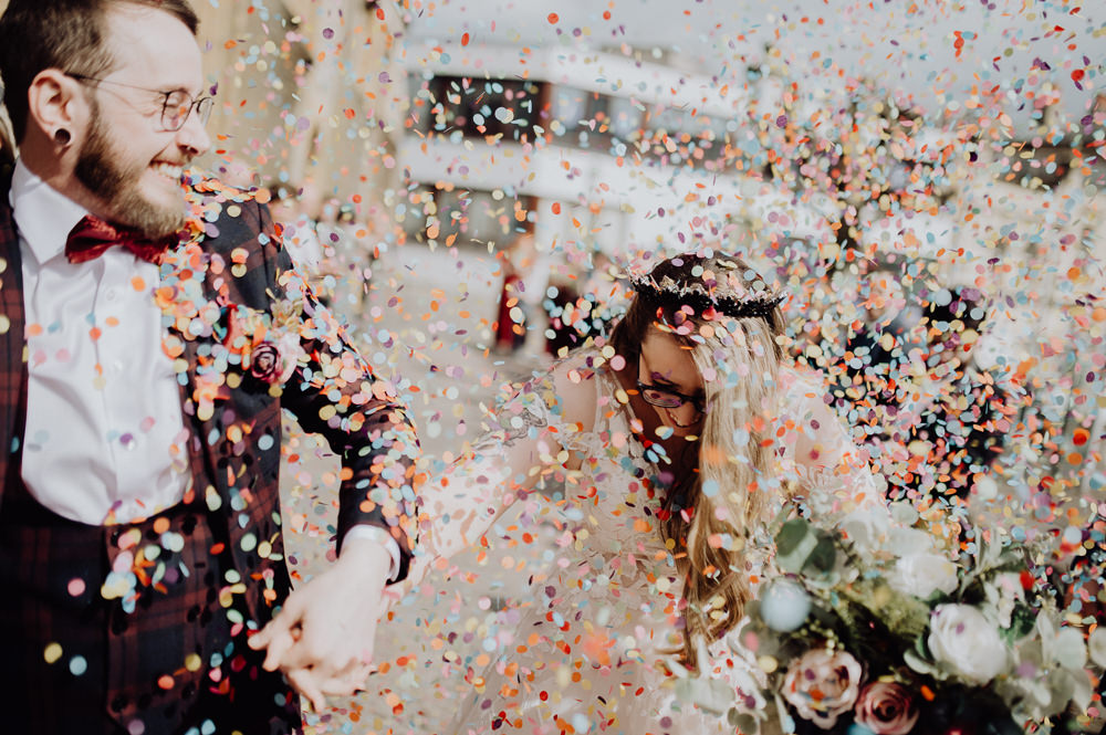 Confetti Cheddon Fitzpaine Wedding Whoisbenjamin