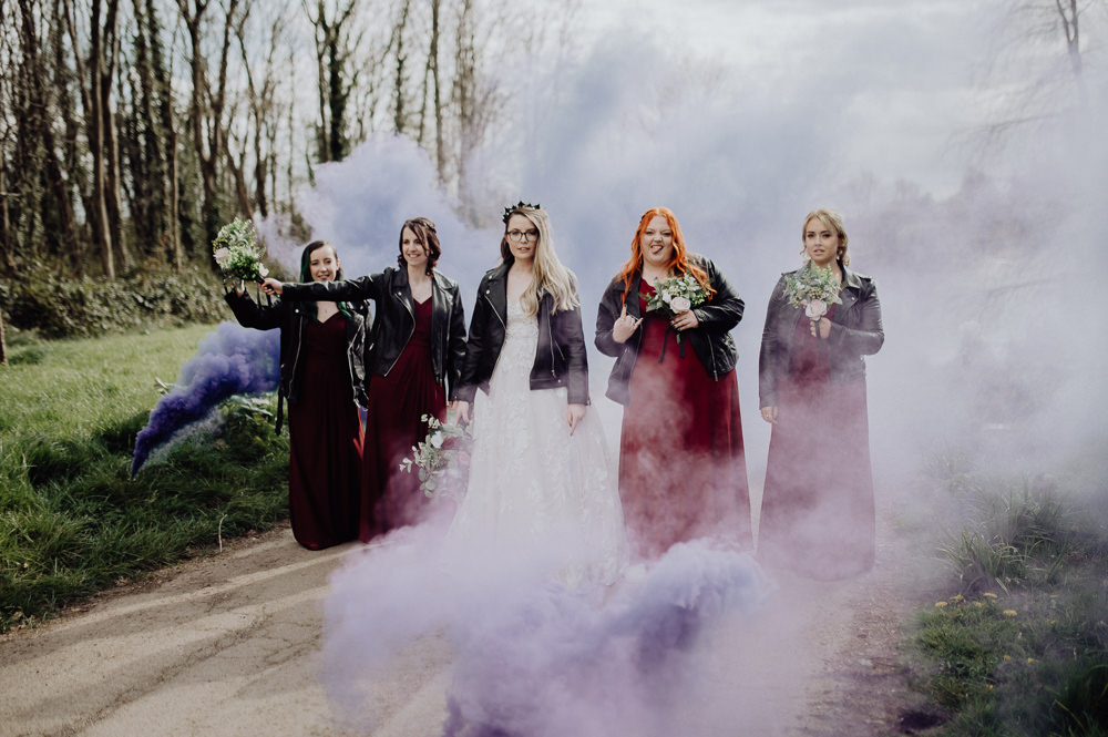 Long Red Bridesmaid Dresses Cheddon Fitzpaine Wedding Whoisbenjamin