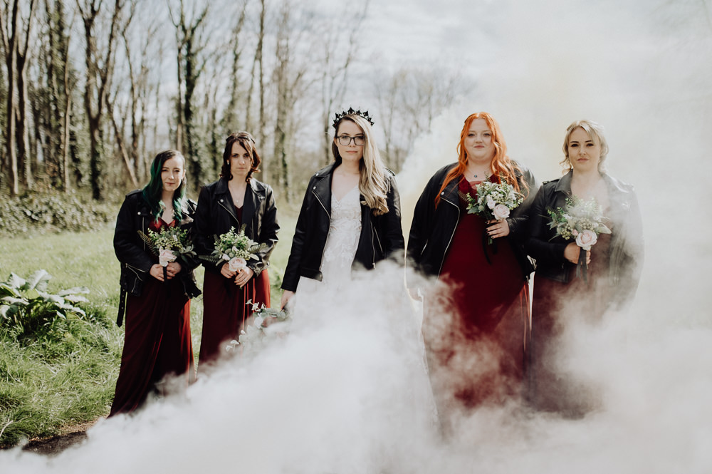 Long Red Bridesmaid Dresses Cheddon Fitzpaine Wedding Whoisbenjamin