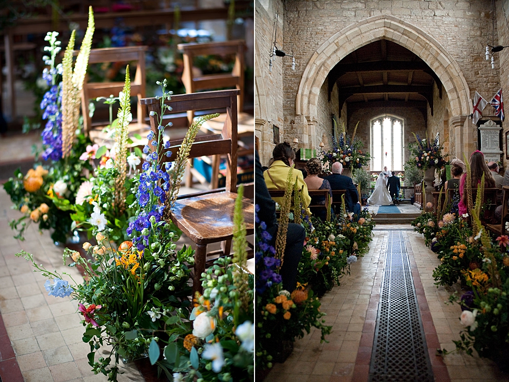 Church Flowers Wedding Rachael Connerton Photography