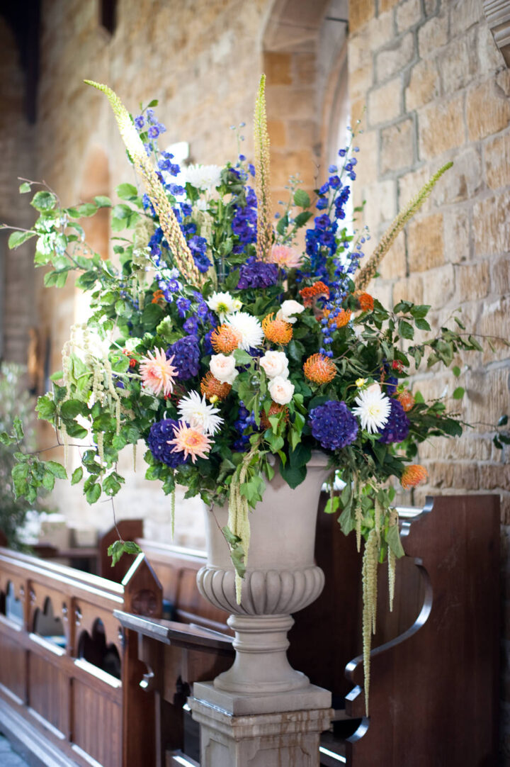 Church Flowers Wedding Rachael Connerton Photography