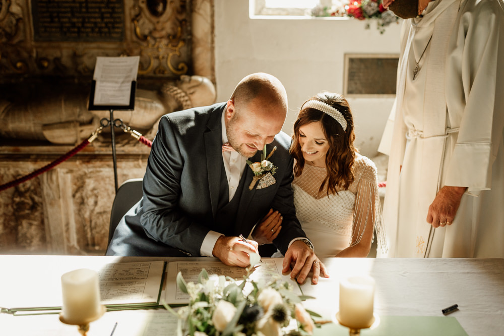 Church Flowers Wedding Twig and Vine Photography