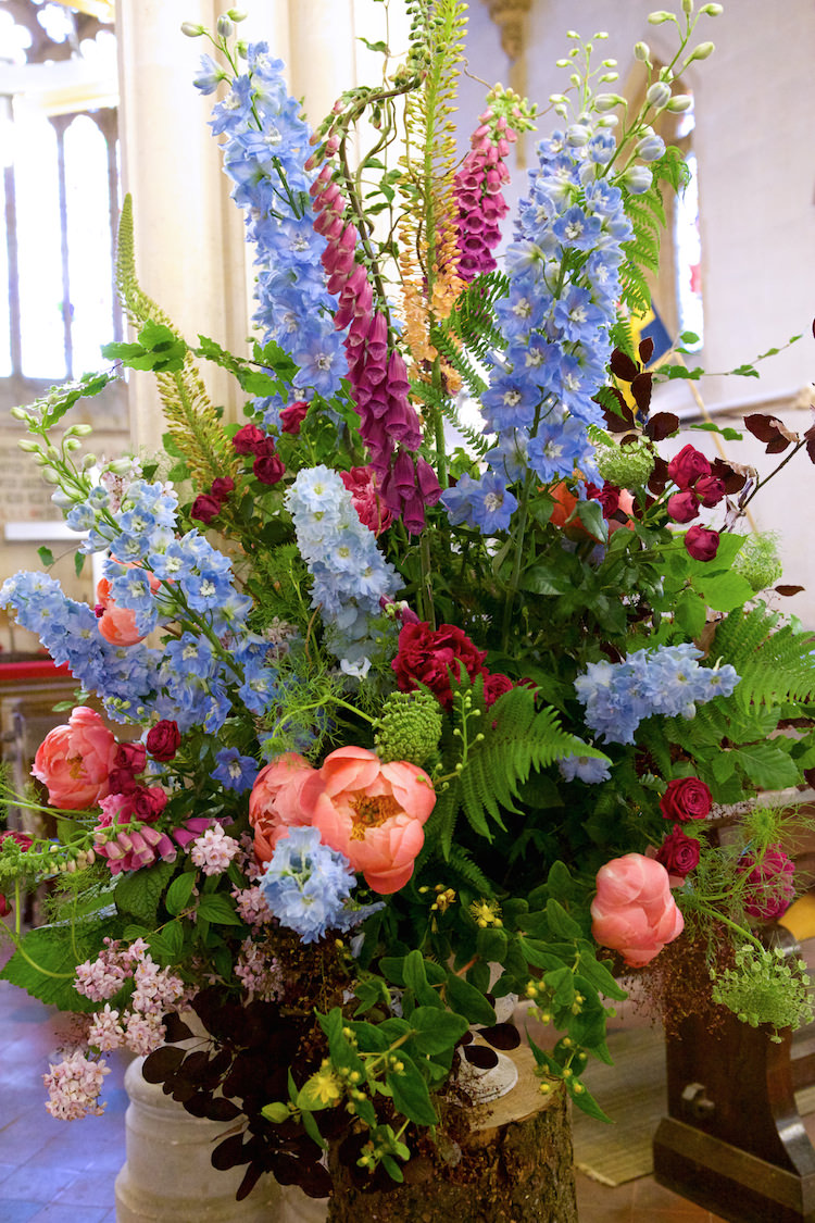 Church Wedding Flower Pedestal Elizabeth Artmitage