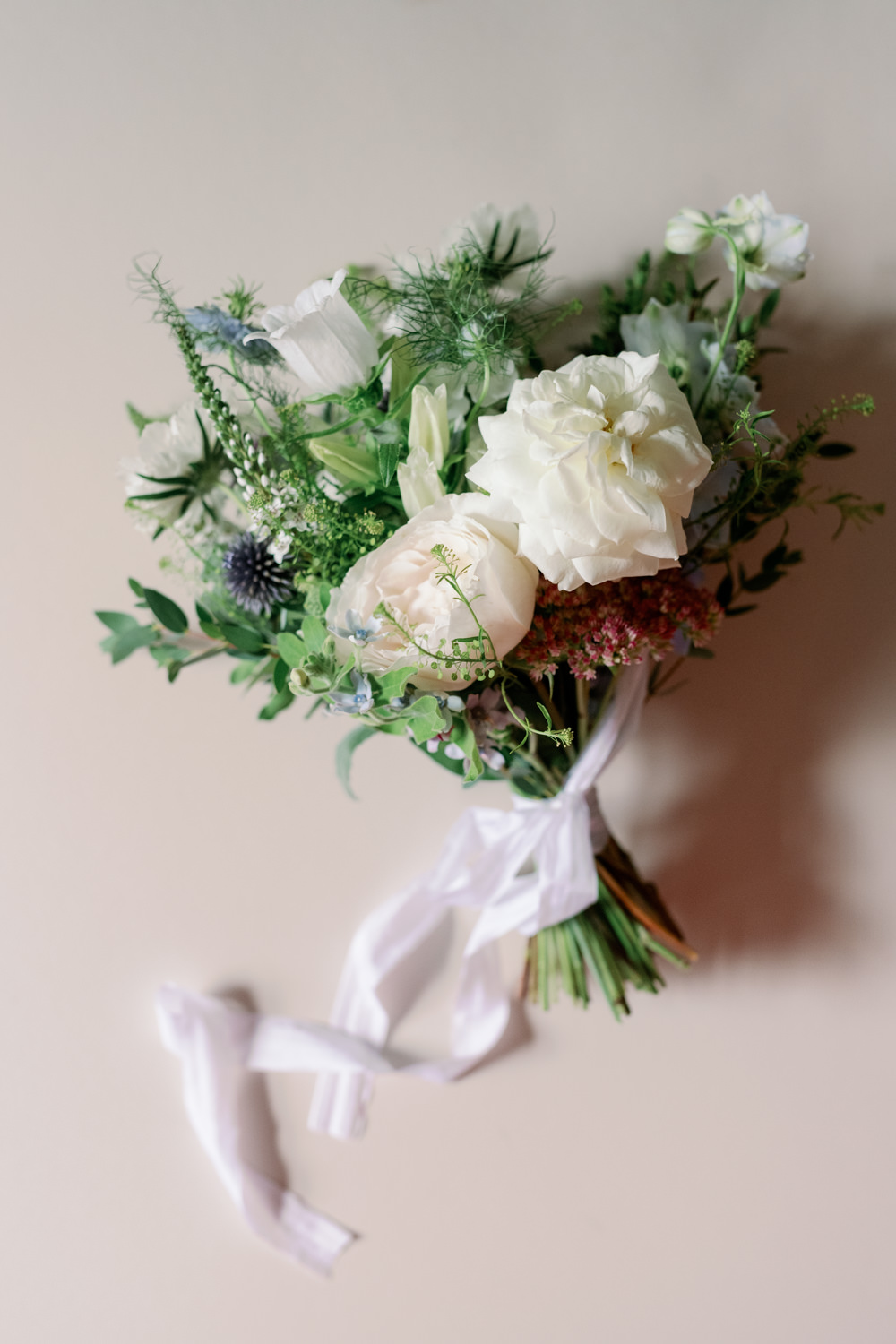 Bouquet Flowers Bride Bridal White Rose Cotswolds Marquee Wedding Captured by Katrina