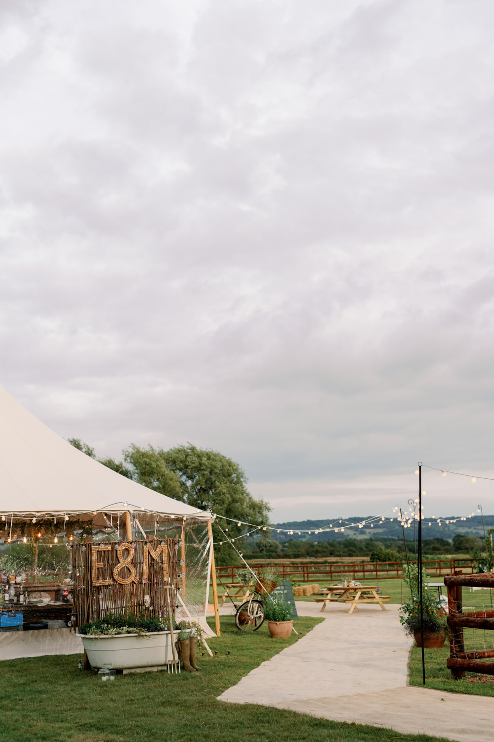 Cotswolds Marquee Wedding Captured by Katrina