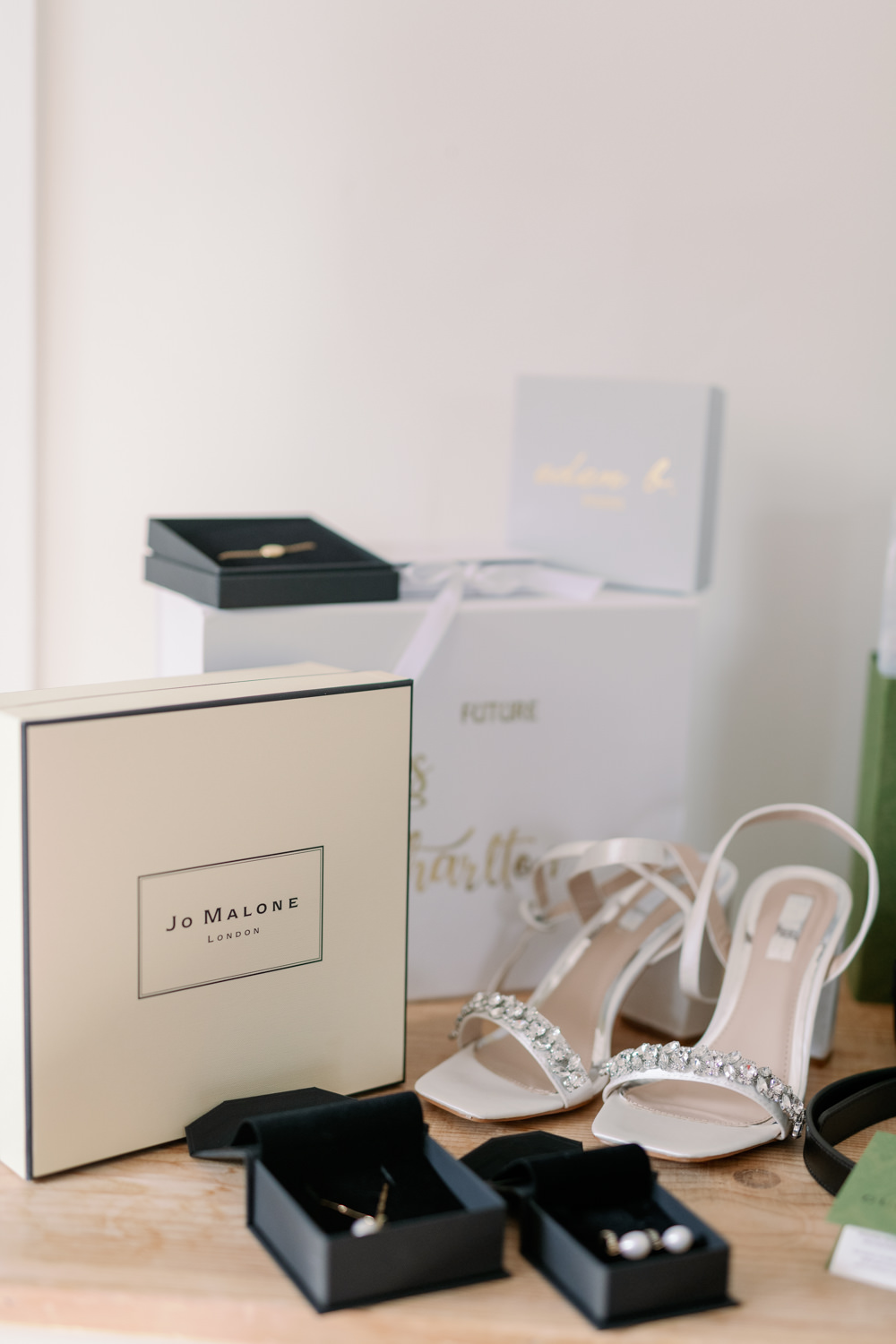 Bridal Accessories Shoes Gifts Cotswolds Marquee Wedding Captured by Katrina