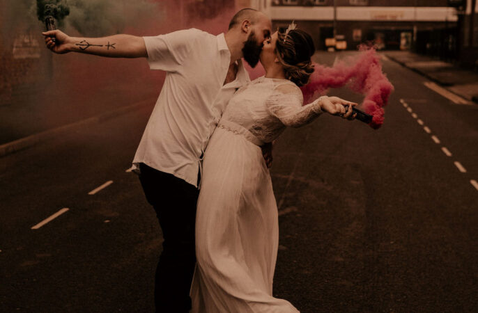 Digbeth Wedding Photos By Hash Smoke Flairs
