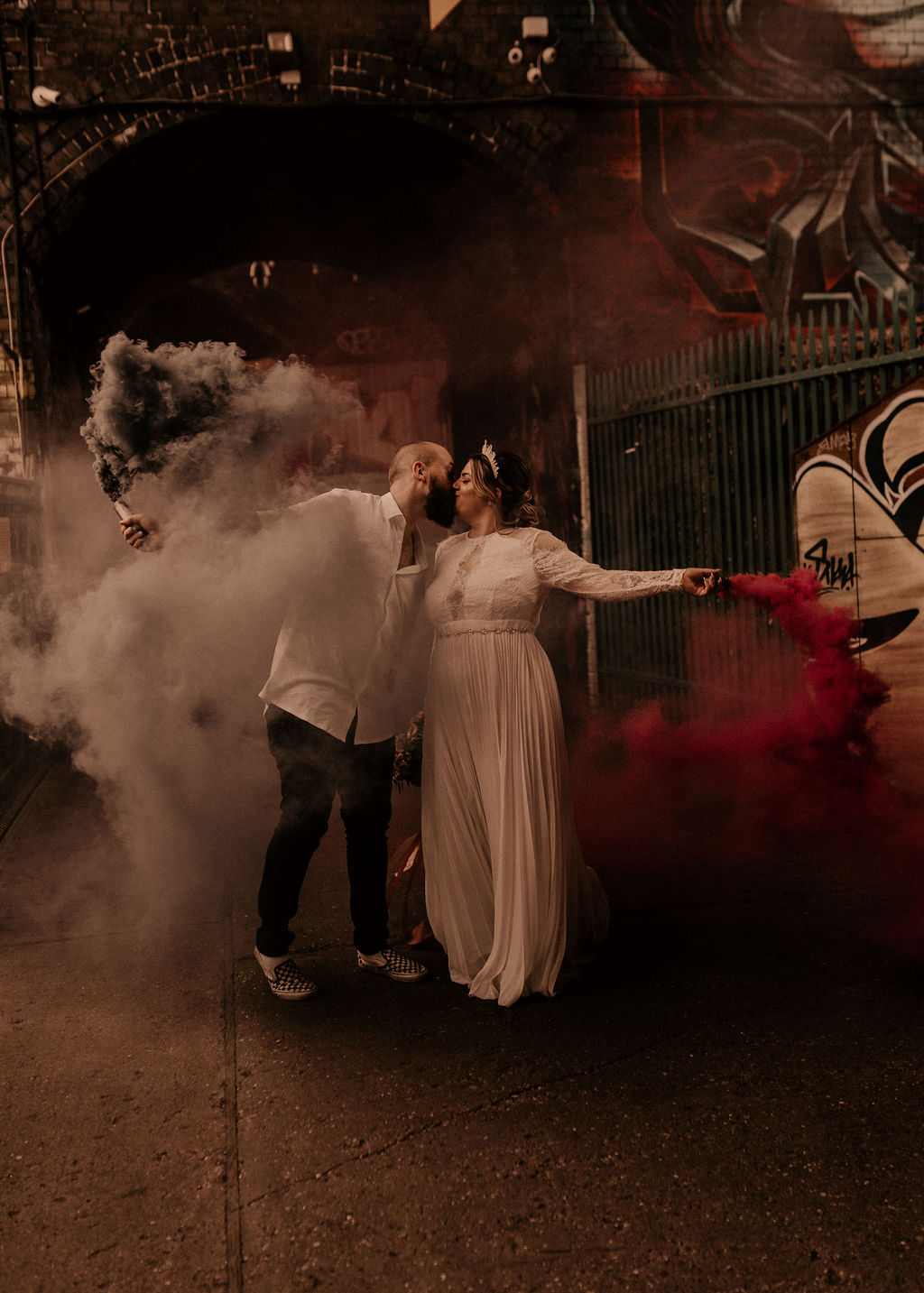 Digbeth Wedding Photos By Hash Smoke Flairs