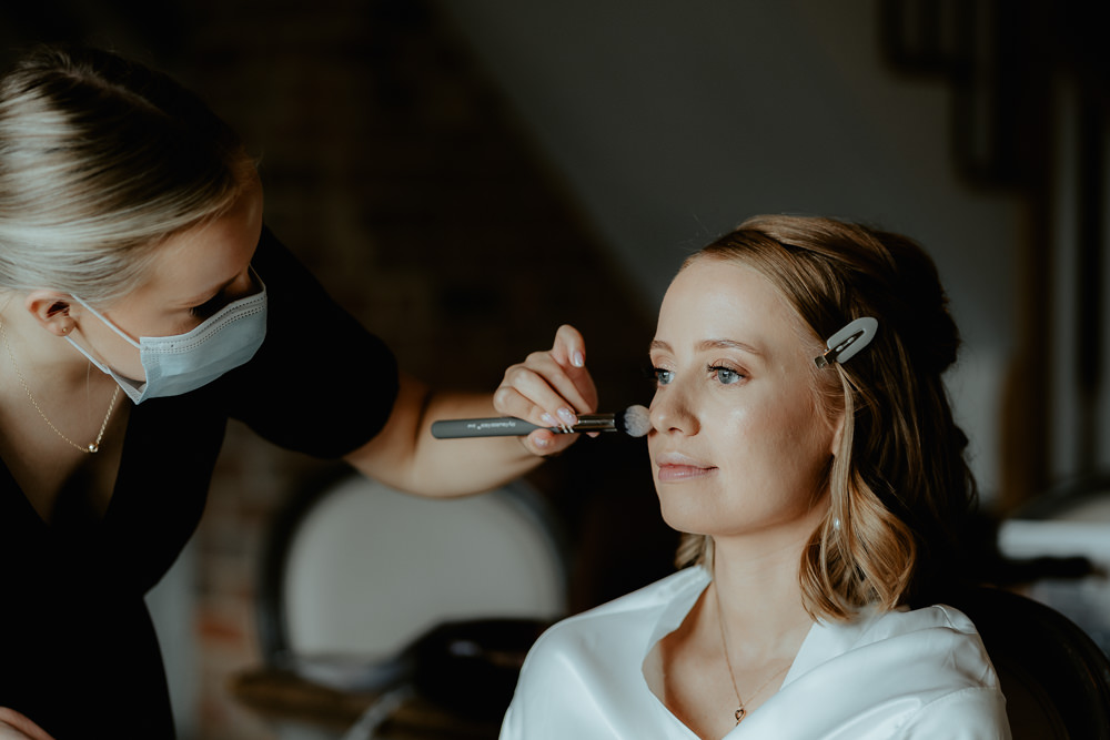 Bride Bridal Make Up Fairoaks Wedding Patrick Partridge Photography