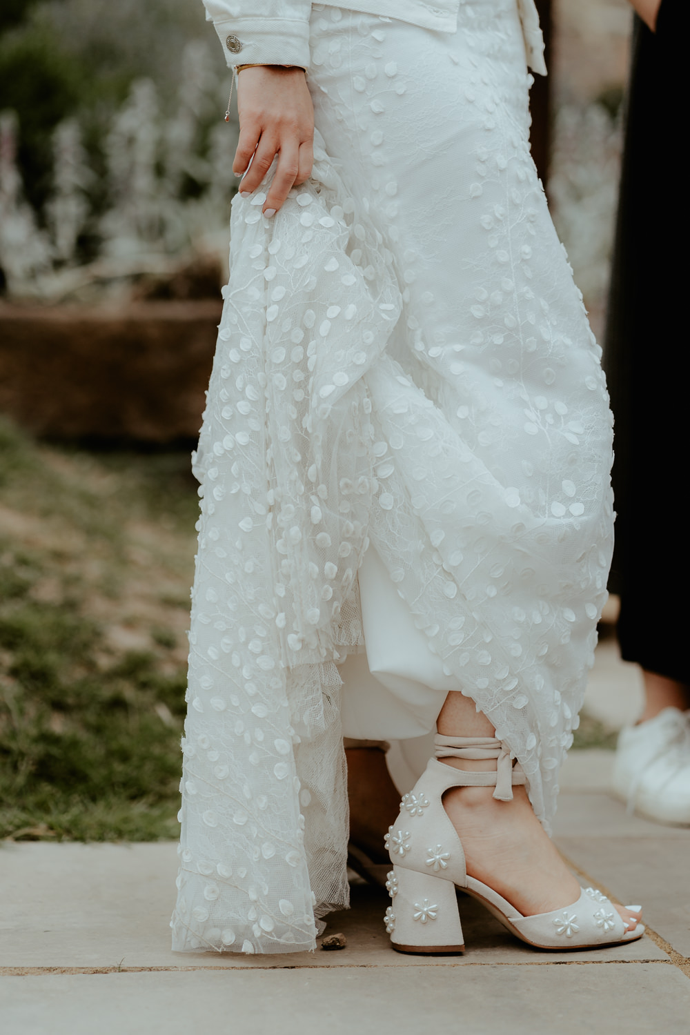 Bride Bridal Shoes Fairoaks Wedding Patrick Partridge Photography