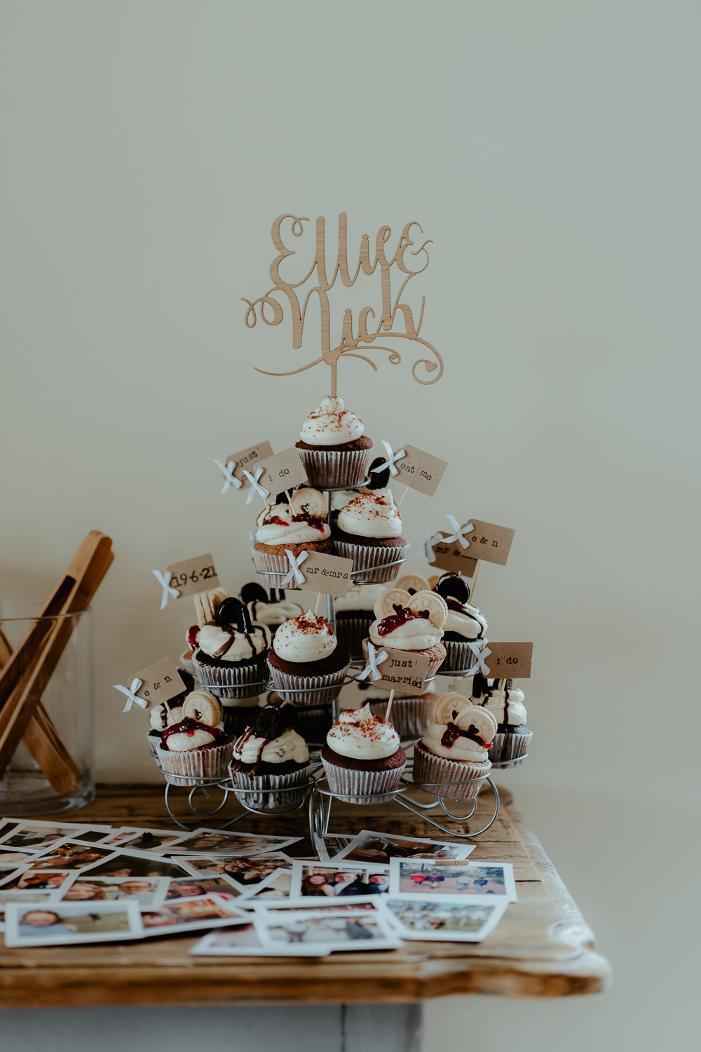 Cupcake Tower Fairoaks Wedding Patrick Partridge Photography