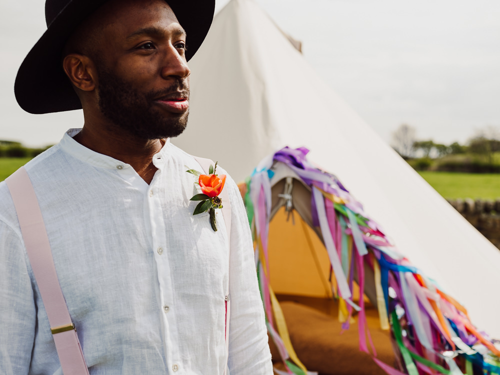Festival Yurt Wedding Scott Carney Photography