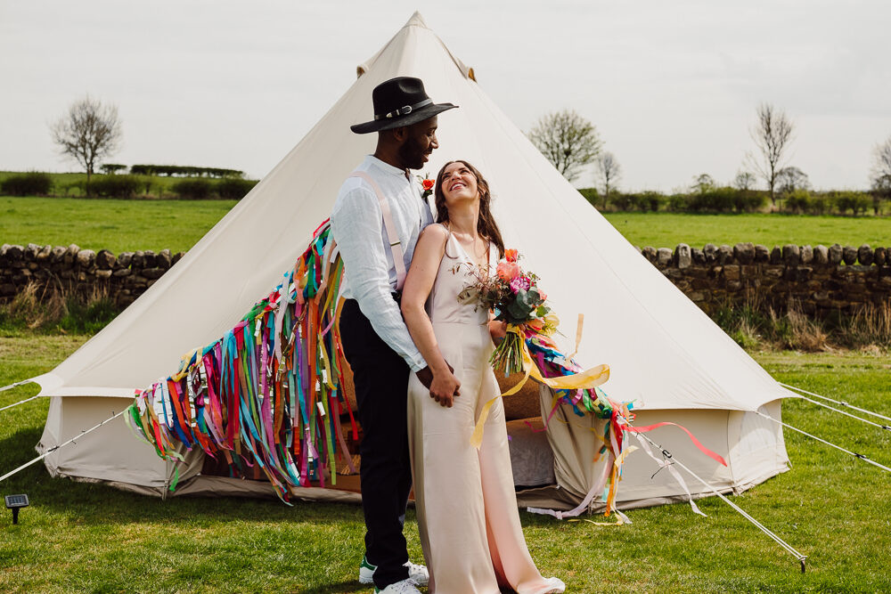 Super Cool Multi Colour Festival Yurt Wedding Ideas Super Cool Multi Colour Festival Yurt Wedding Ideas