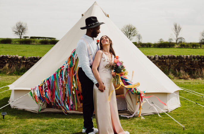 Festival Yurt Wedding Scott Carney Photography