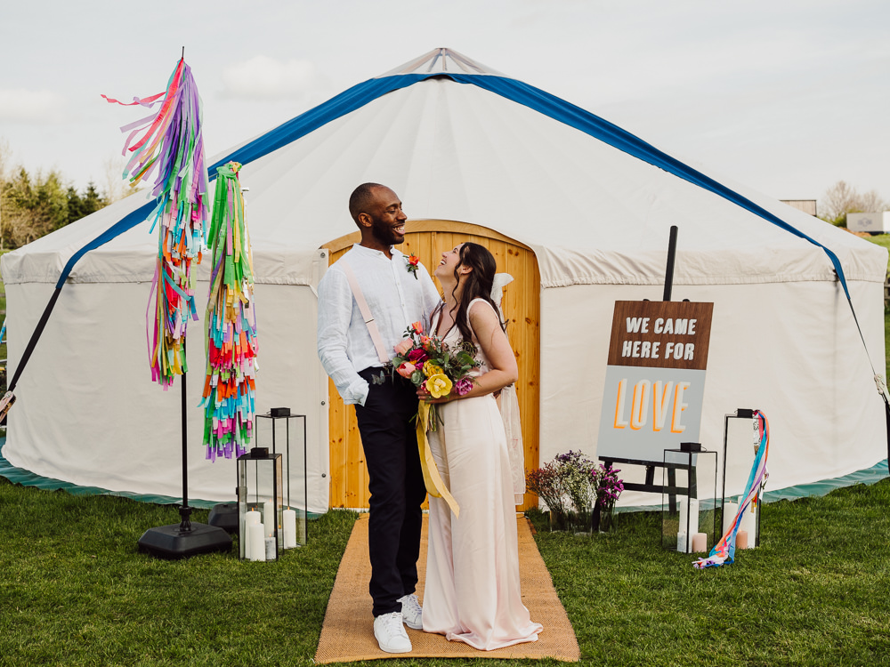 Festival Yurt Wedding Scott Carney Photography
