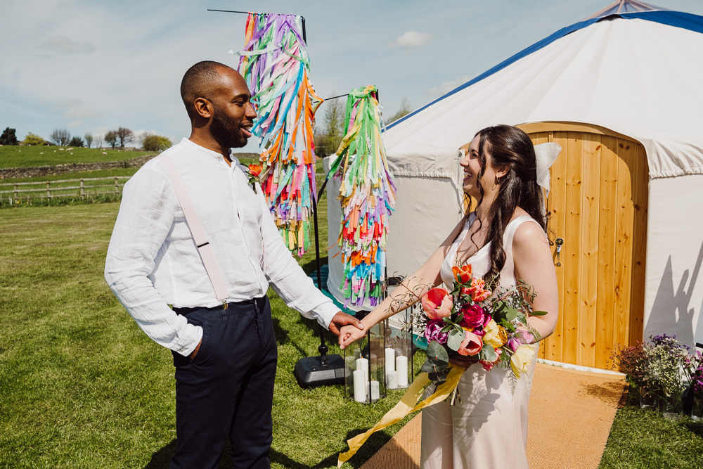 Festival Yurt Wedding Scott Carney Photography