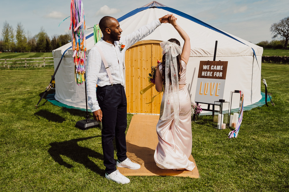 Festival Yurt Wedding Scott Carney Photography