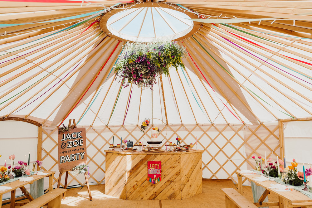 Festival Yurt Wedding Scott Carney Photography