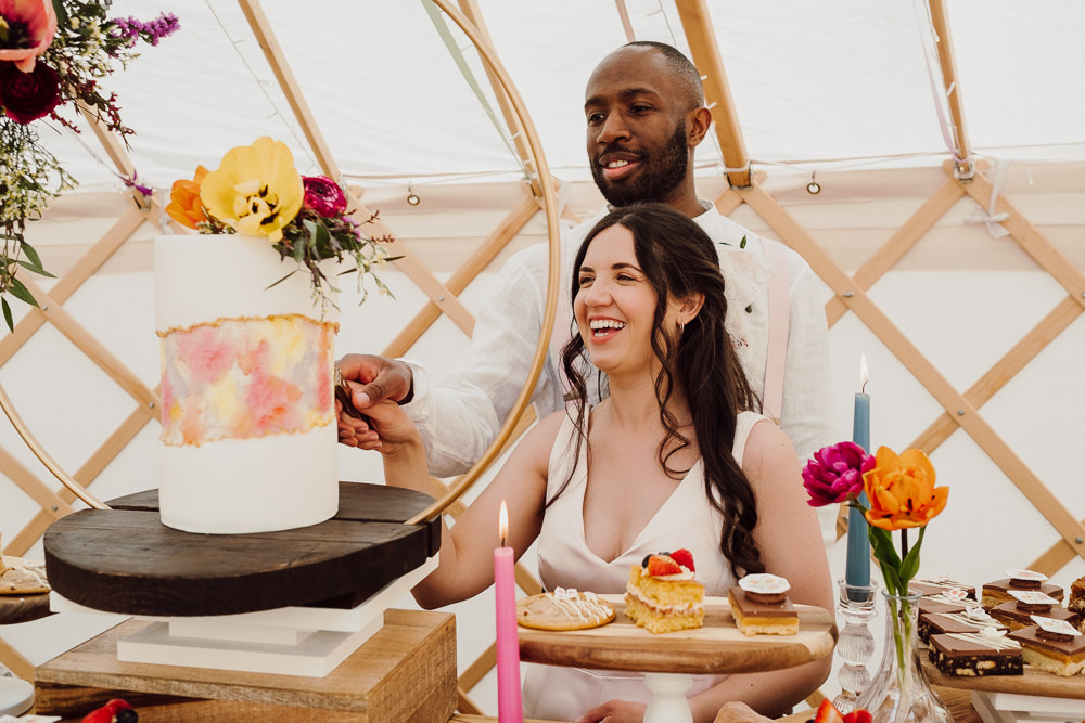 Festival Yurt Wedding Scott Carney Photography