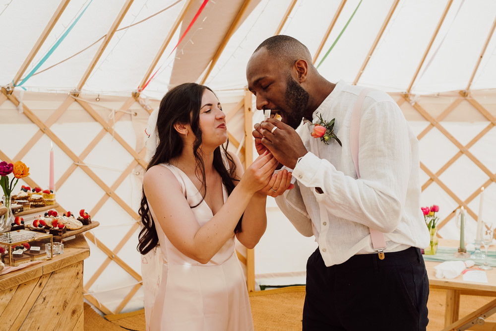 Festival Yurt Wedding Scott Carney Photography