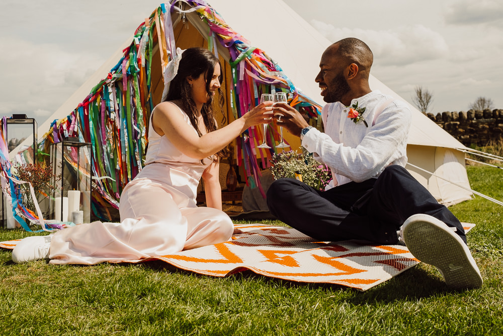 Festival Yurt Wedding Scott Carney Photography