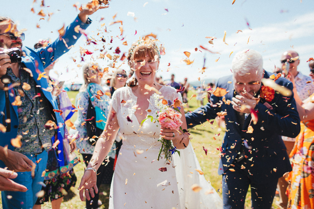 Holsome Park Wedding Emma Stoner Confetti Throw