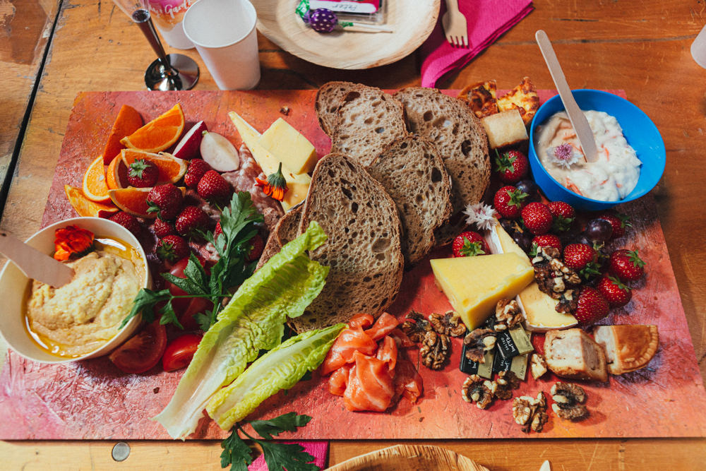 Sharing Platter Food Holsome Park Wedding Emma Stoner