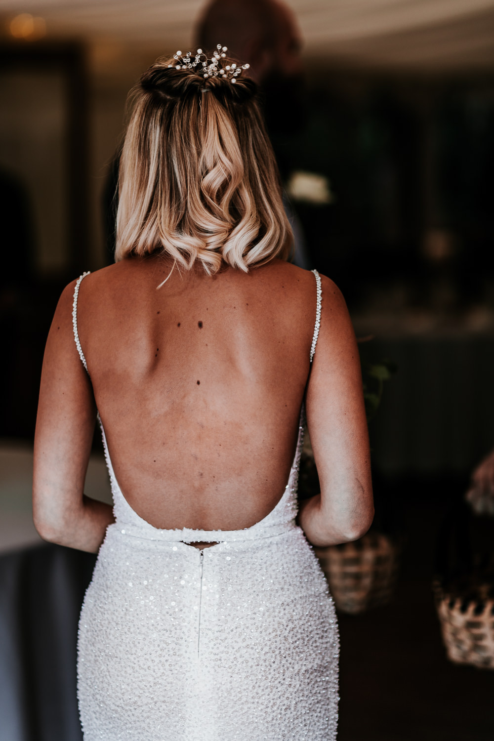 Made With Love Lola Wedding Dress Sequin Bride Bridal Gown Annie Bradney Photography
