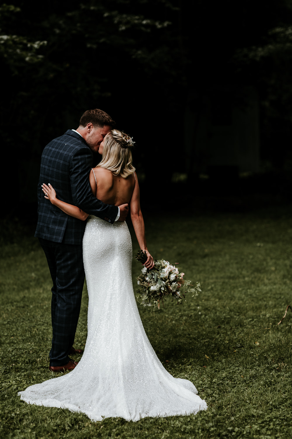 Made With Love Lola Wedding Dress Sequin Bride Bridal Gown Annie Bradney Photography