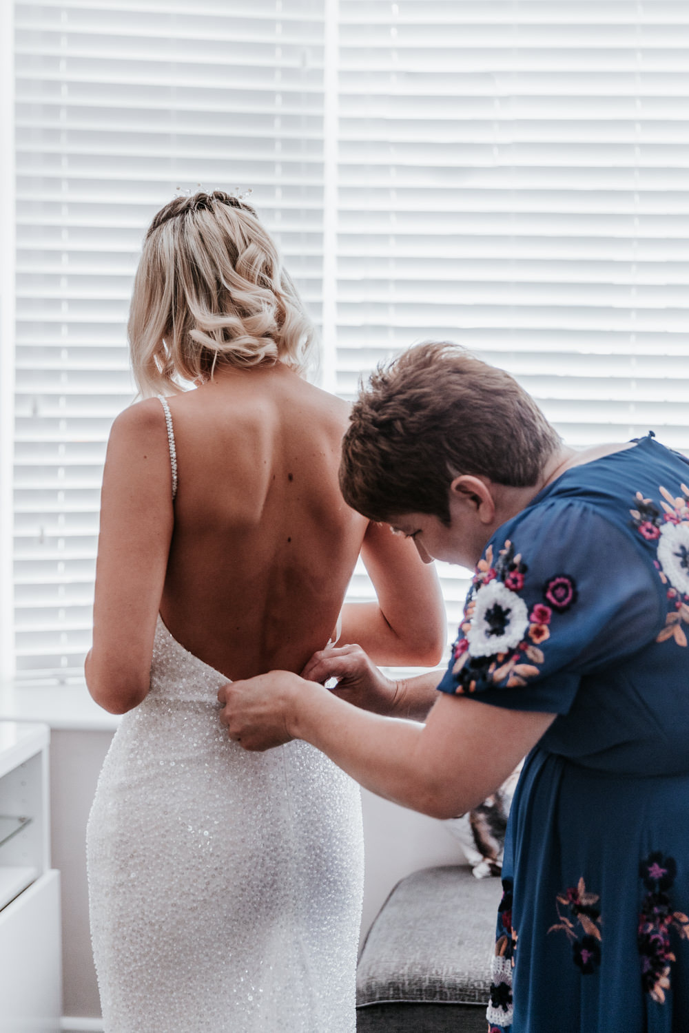 Made With Love Lola Wedding Dress Sequin Bride Bridal Gown Annie Bradney Photography