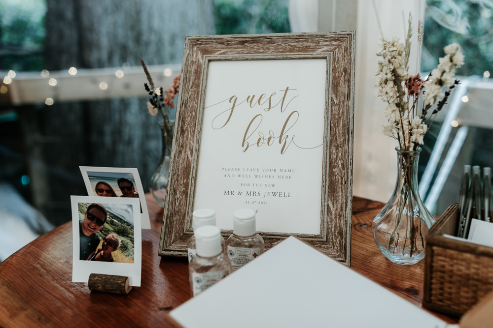 Guest Book Sign Made With Love Lola Wedding Dress Annie Bradney Photography