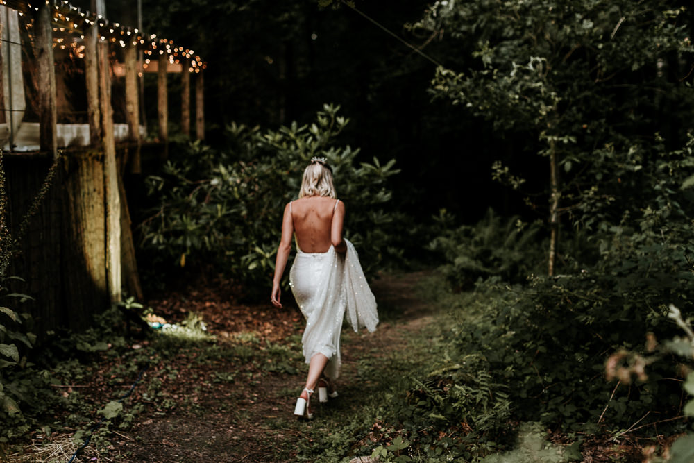 Made With Love Lola Wedding Dress Sequin Bride Bridal Gown Annie Bradney Photography