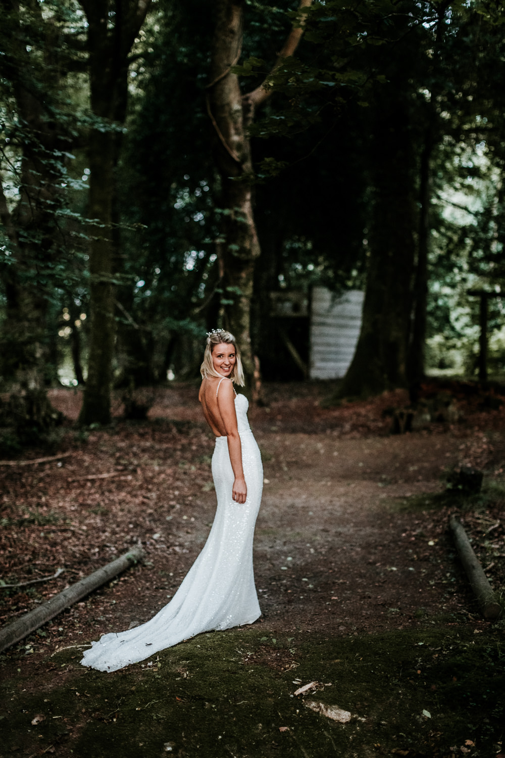 Made With Love Lola Wedding Dress Sequin Bride Bridal Gown Annie Bradney Photography