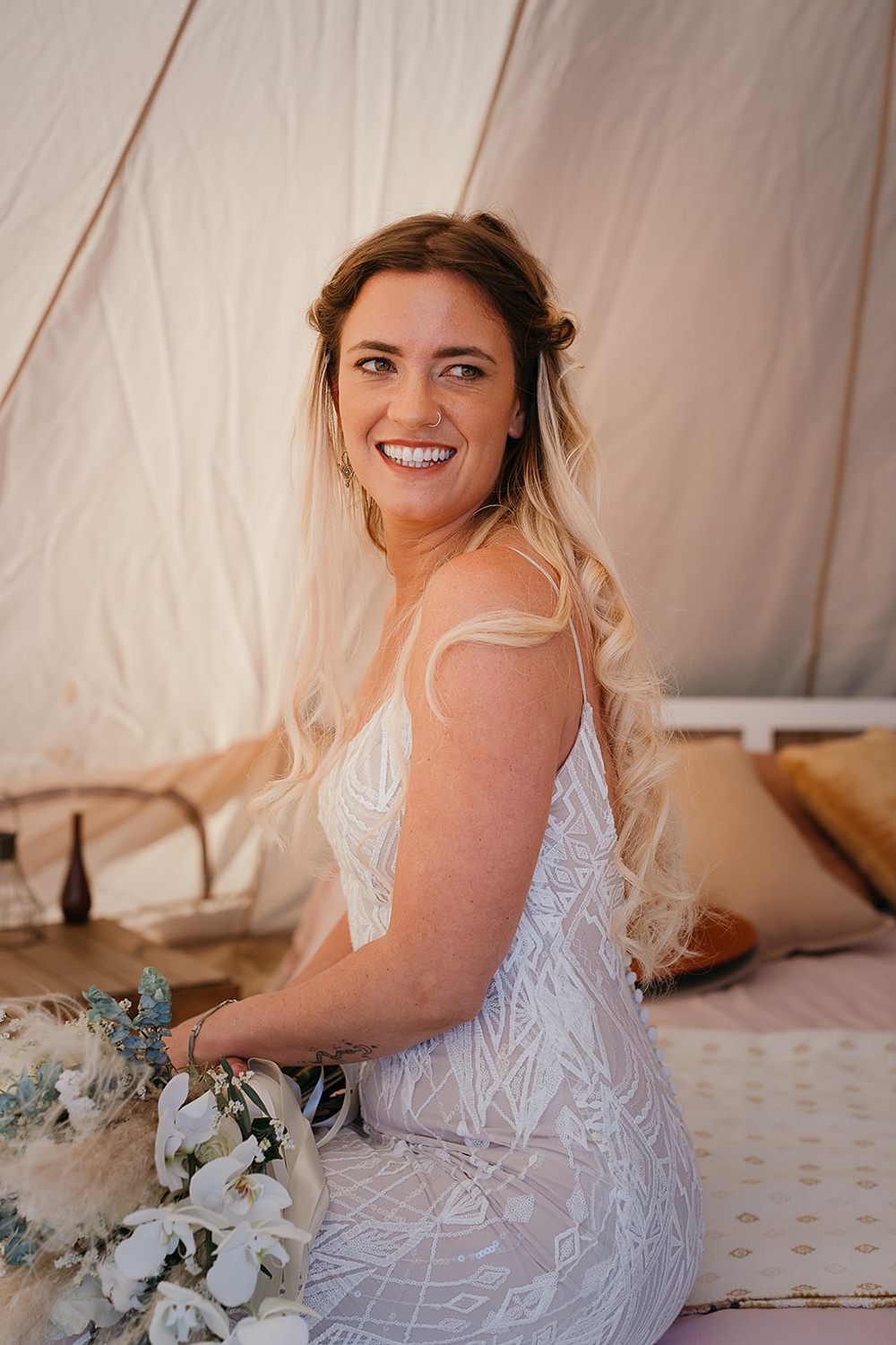 Bride Bridal Make Up Praia da Luz Wedding OydinMei