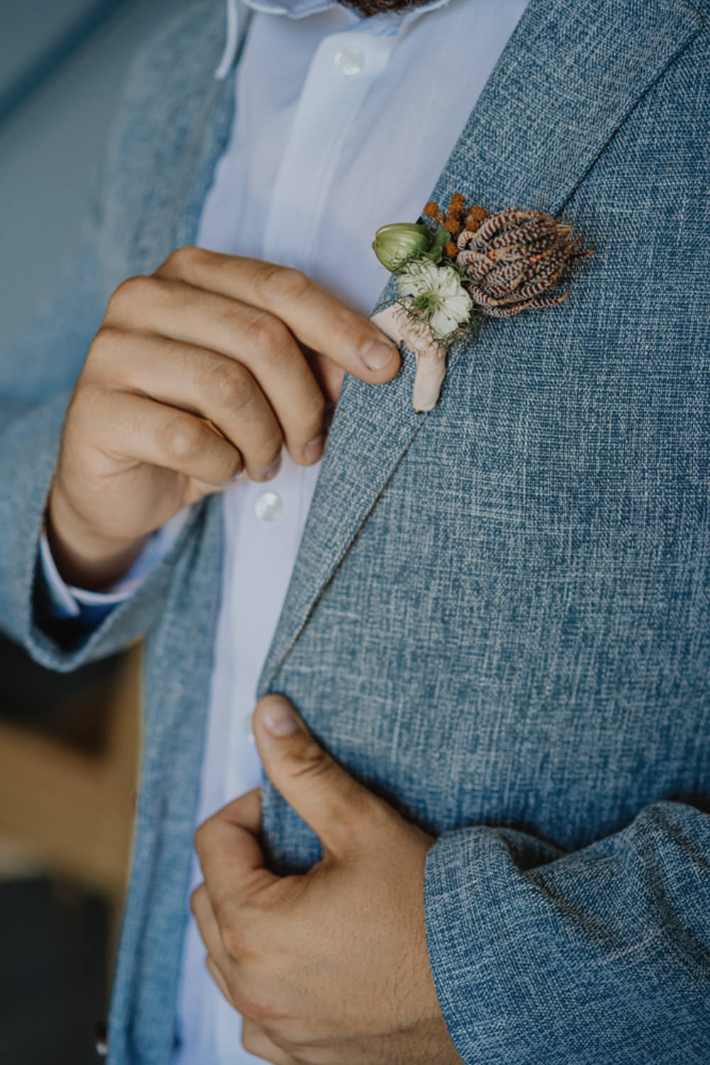 Groom Buttonhole Flowers Salina Elopement Ideas Gianmarco Amico