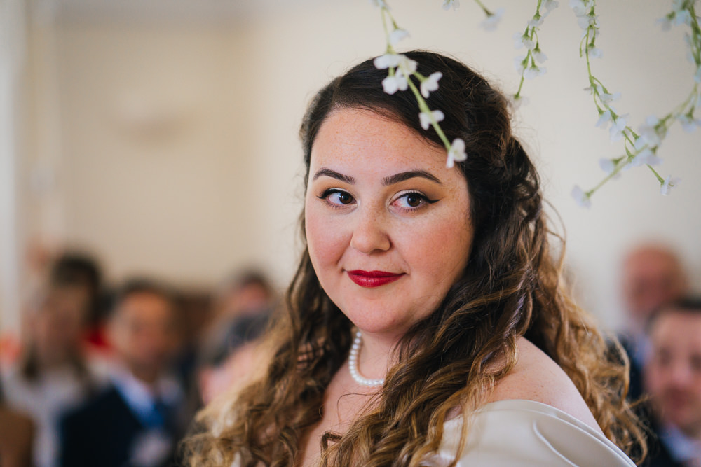 Bride Bridal Make Up Springhead Trust Wedding Becky Weir Photography