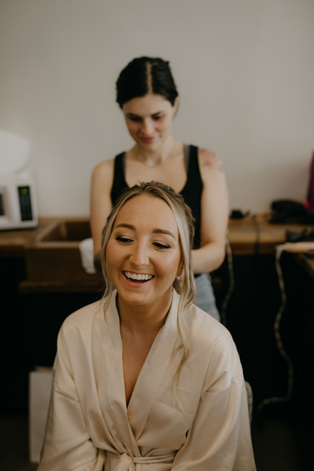 Bride Bridal Make Up Tennessee Lake Wedding Eastlyn & Joshua