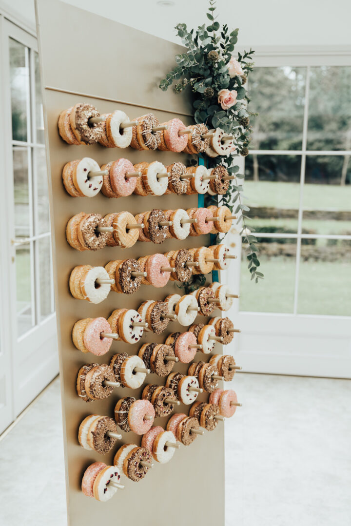 Wedding Cake Alternative Rebecca Carpenter Photography Donut Wall Tower