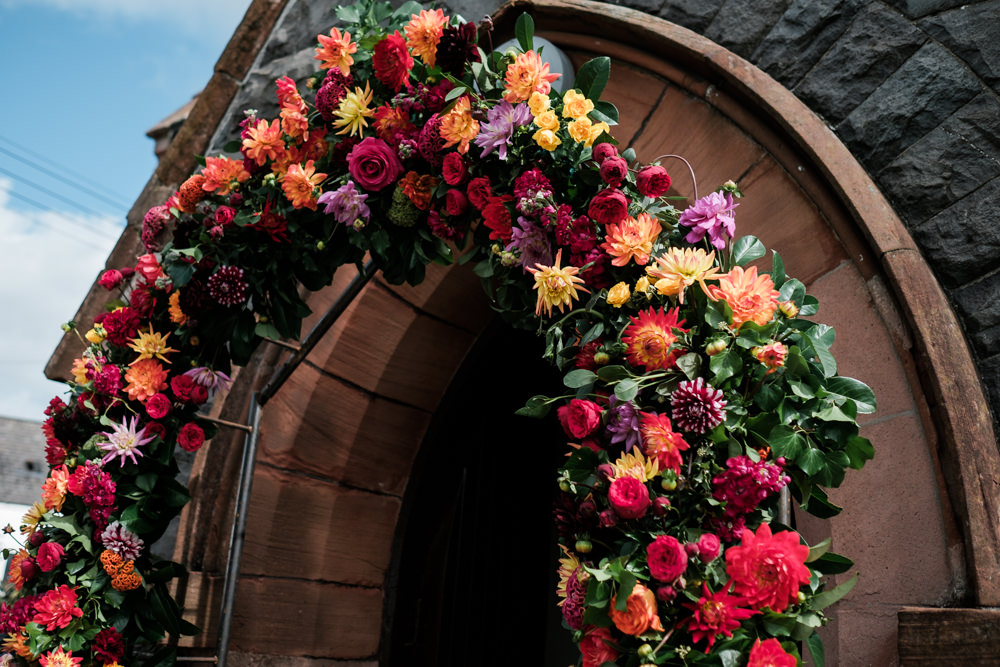 Wedding Flowers Church Jonathan Ryder Photography