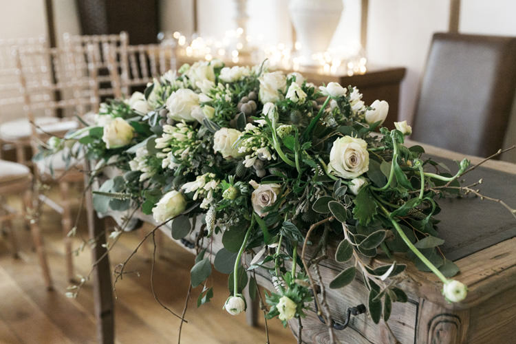 Wedding Flowers Church Table Photography by Krishanthi