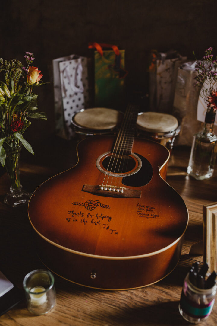 Wedding Guest Book Guitar Photography34