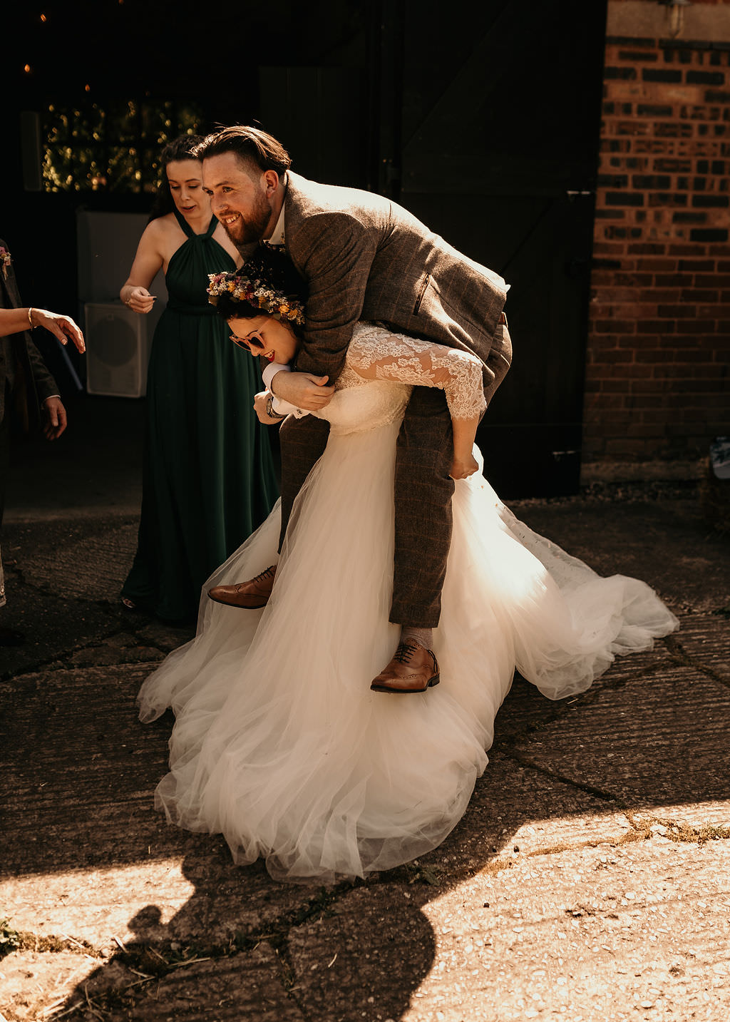 West Midlands Barn Wedding Photos By Hash