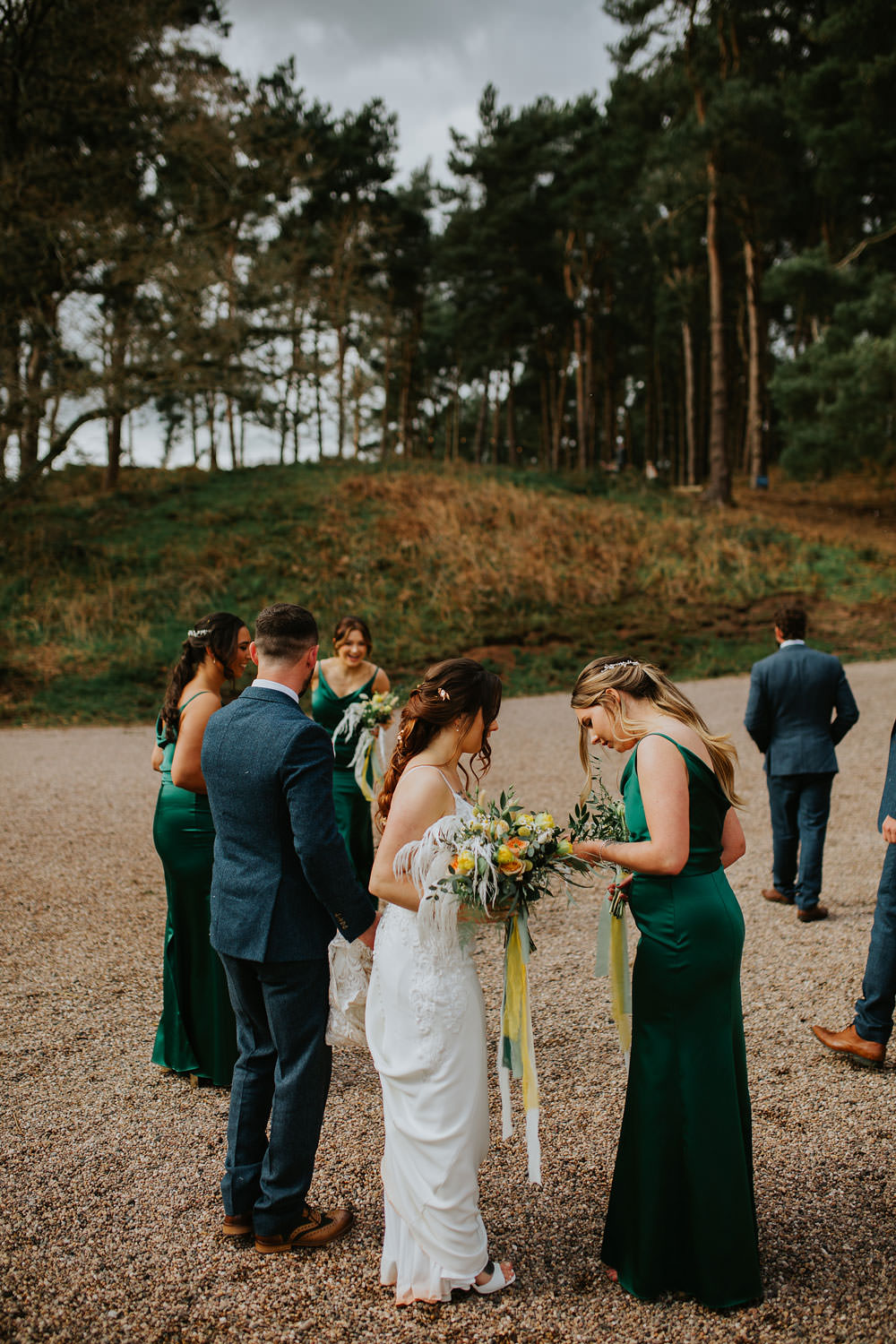 Yellow Orange Wedding Bohemian Rose Photography