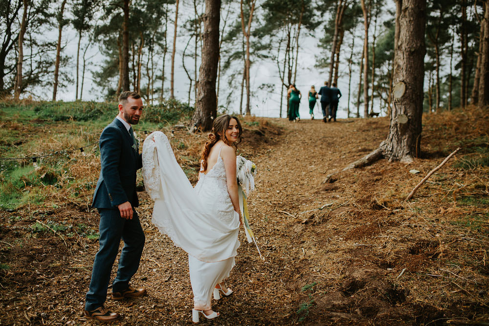 Yellow Orange Wedding Bohemian Rose Photography