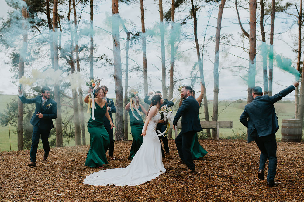 Yellow Orange Wedding Bohemian Rose Photography