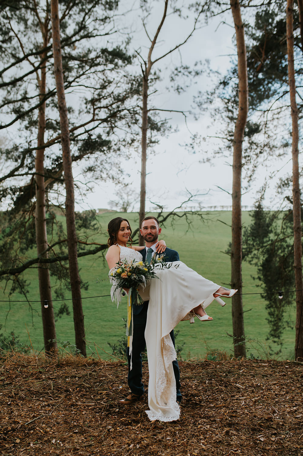 Yellow Orange Wedding Bohemian Rose Photography