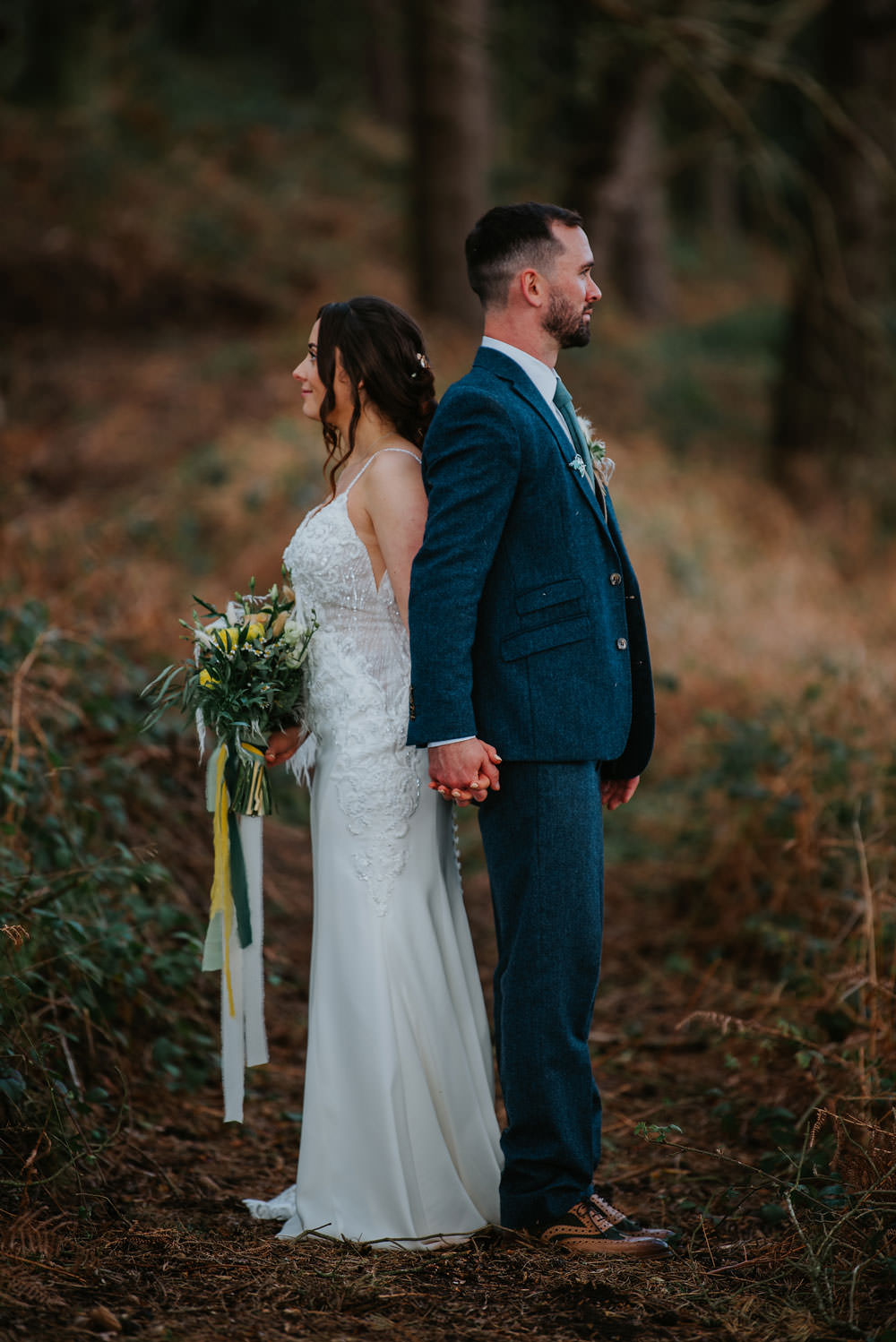 Yellow Orange Wedding Bohemian Rose Photography